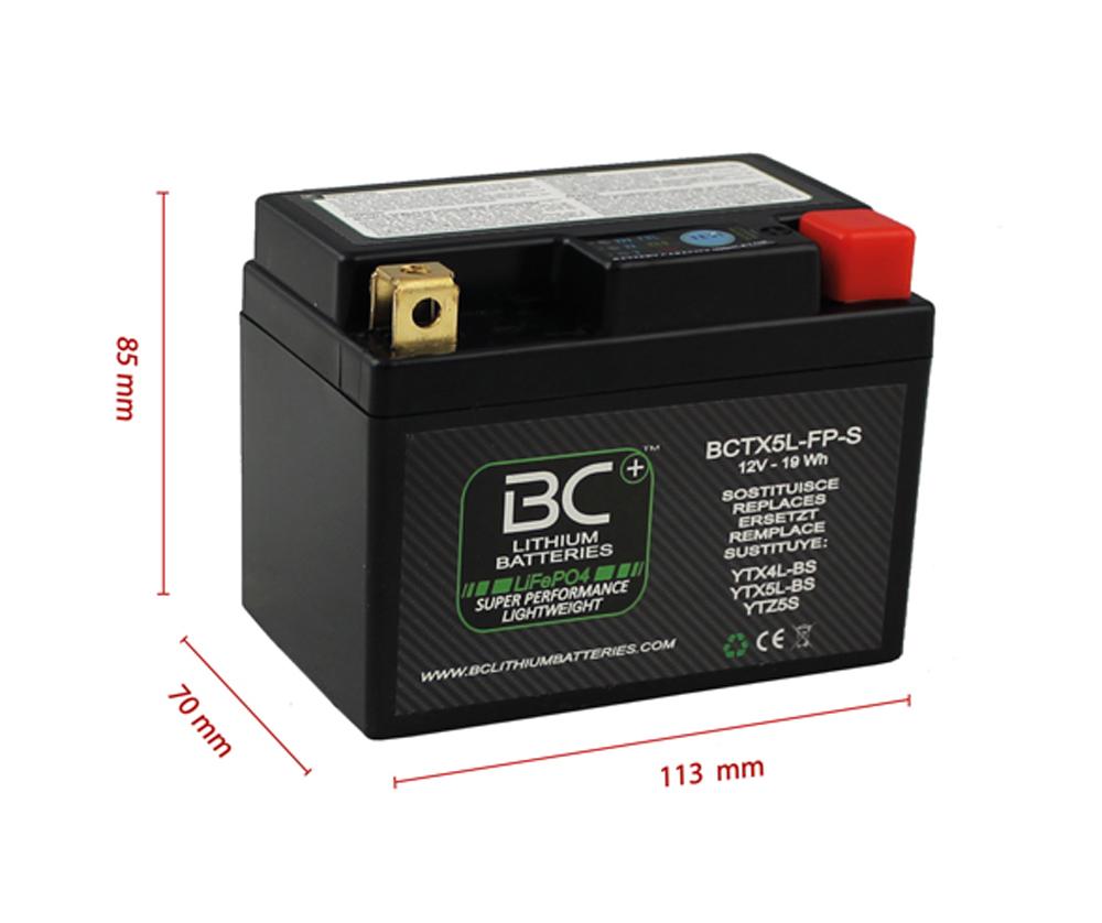 YTX4L-BS Lithium Replacement Battery compatible with KTM 300 XC