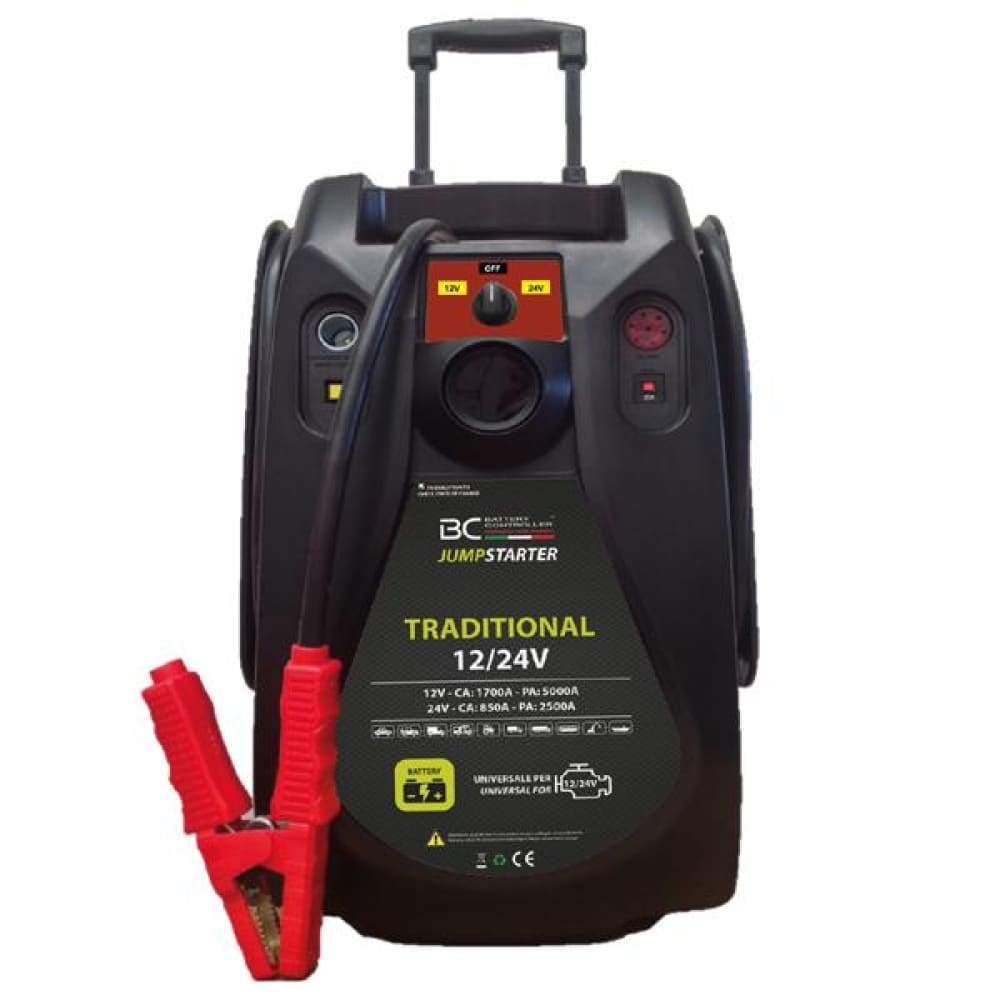 BC Traditional JumpStarter 12 / 24V, Professional Booster – BC Battery UK  Official Website