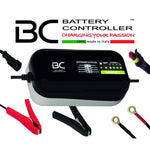BC SMART 2000 DESIGN, 2 Amp, Caricabatteria e Mantenitore Intelligente per tutte le Batterie Auto e Moto 12V Piombo-Acido - BC Battery